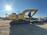 Side of used Komatsu Excavator